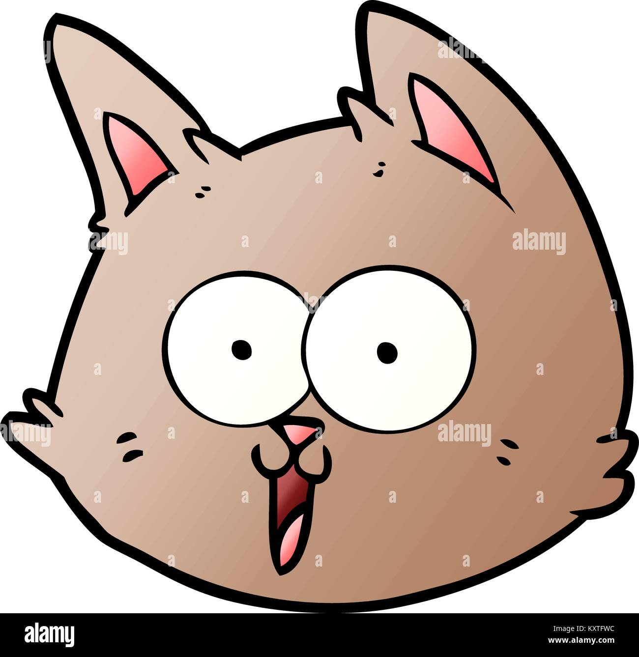 cartoon cat face Stock Vector Image & Art Alamy