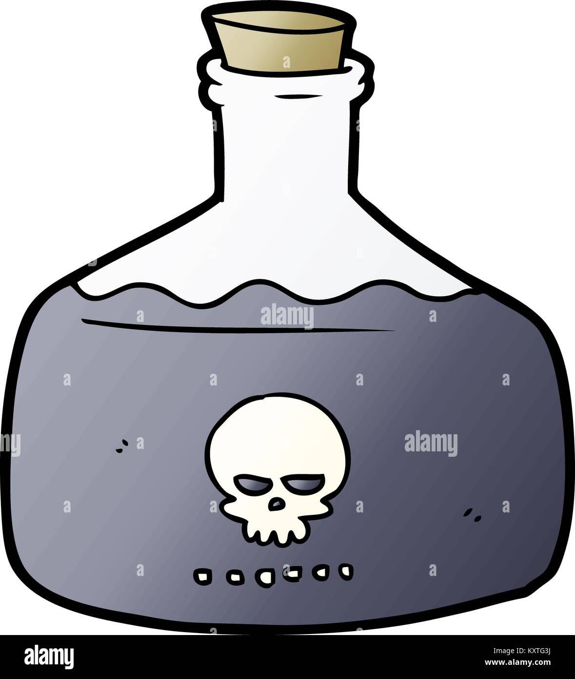 cartoon vial of assassin poison Stock Vector Image & Art Alamy