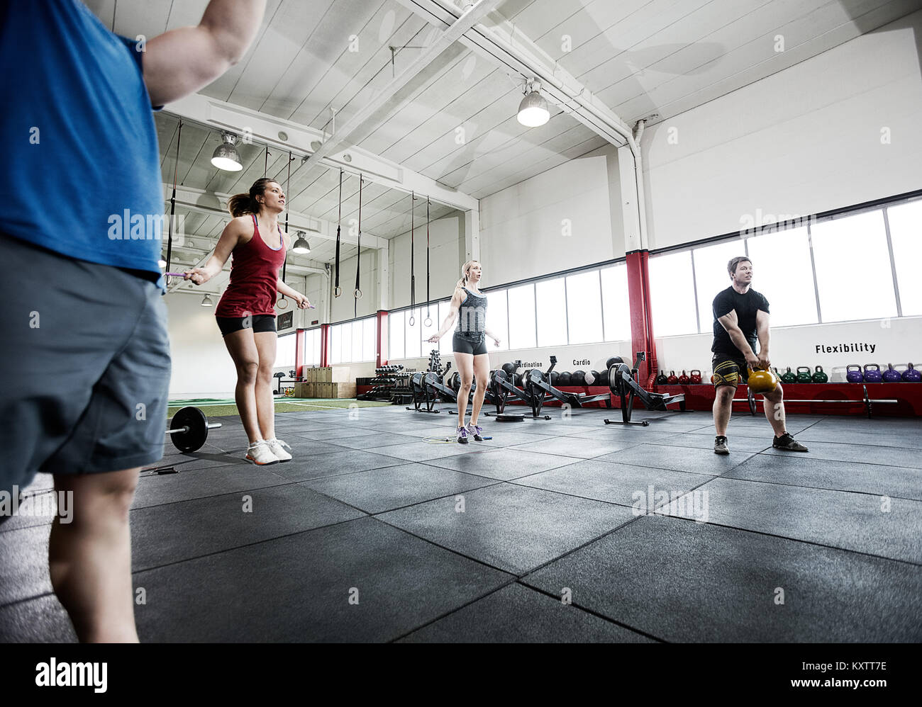 Heavy jump rope hi-res stock photography and images - Alamy