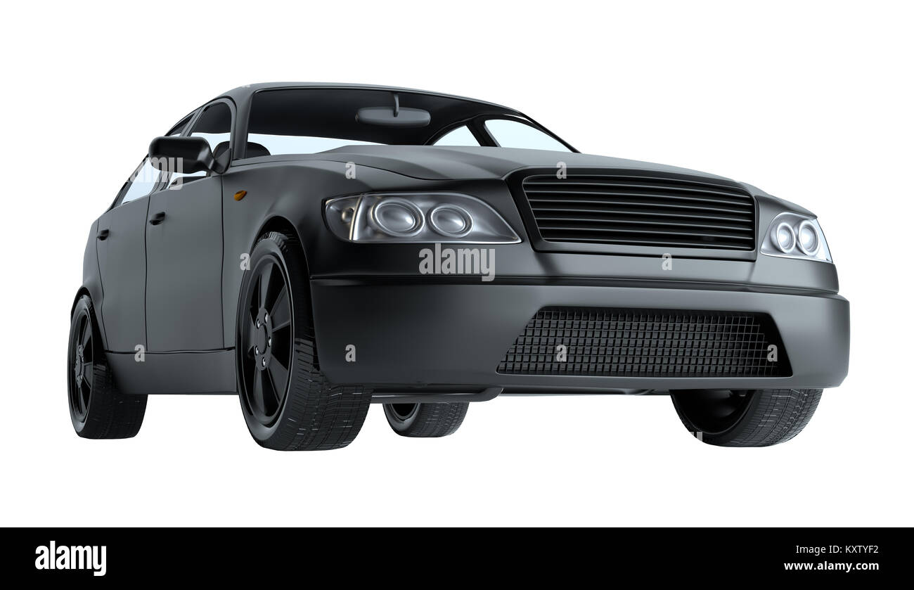 Car isolated on white Stock Photo - Alamy