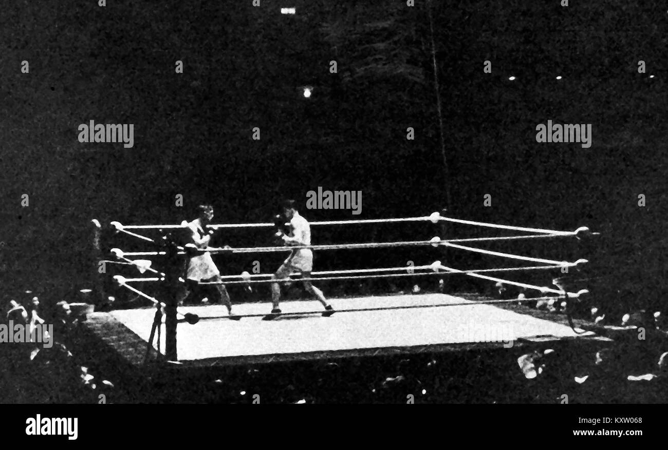 Combat Sport British Boxing history An international boxing match between France & England