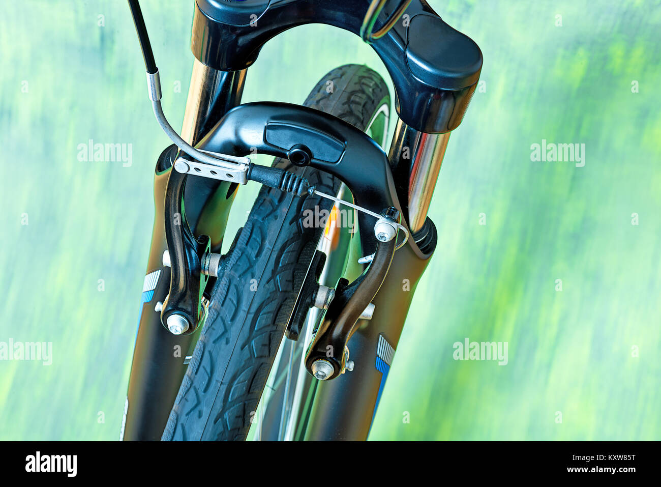 V brake hi-res stock photography and images - Alamy