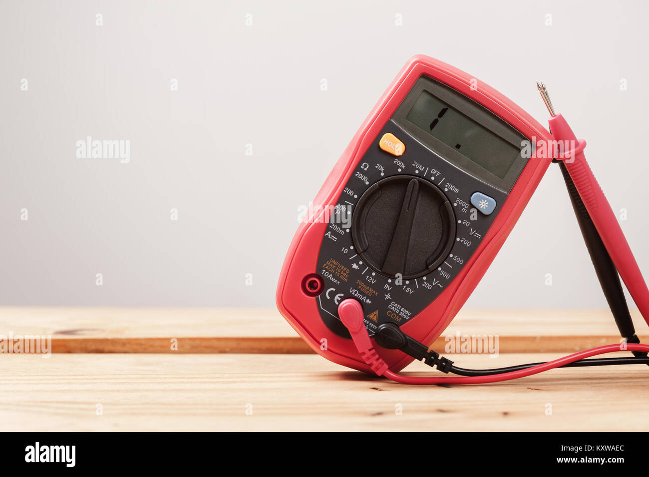 digital multimeter or multitester or VoltOhm meter, an electronic