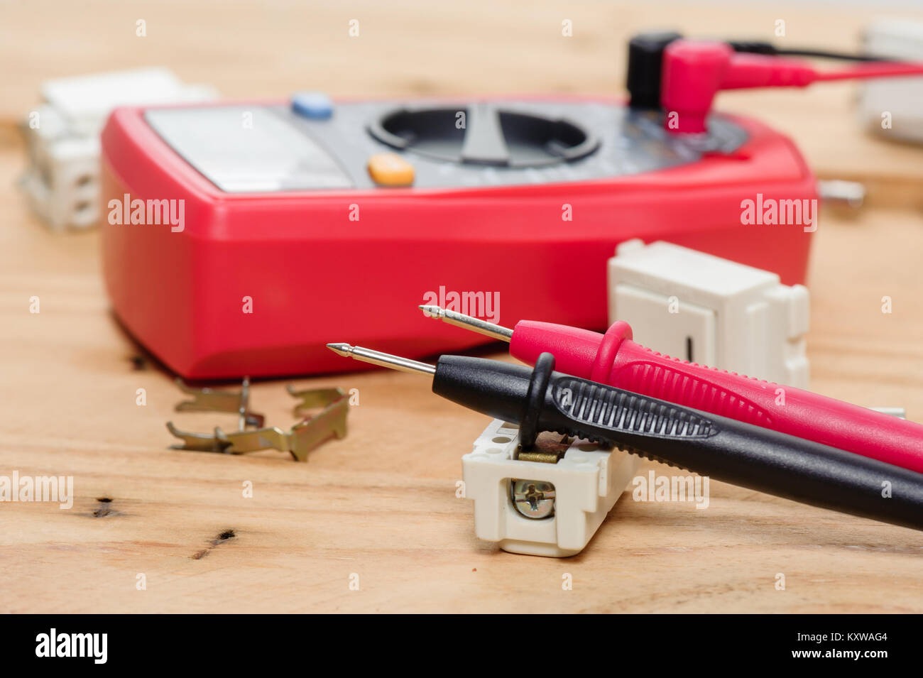 Multimeter test leads stock photography and - Alamy