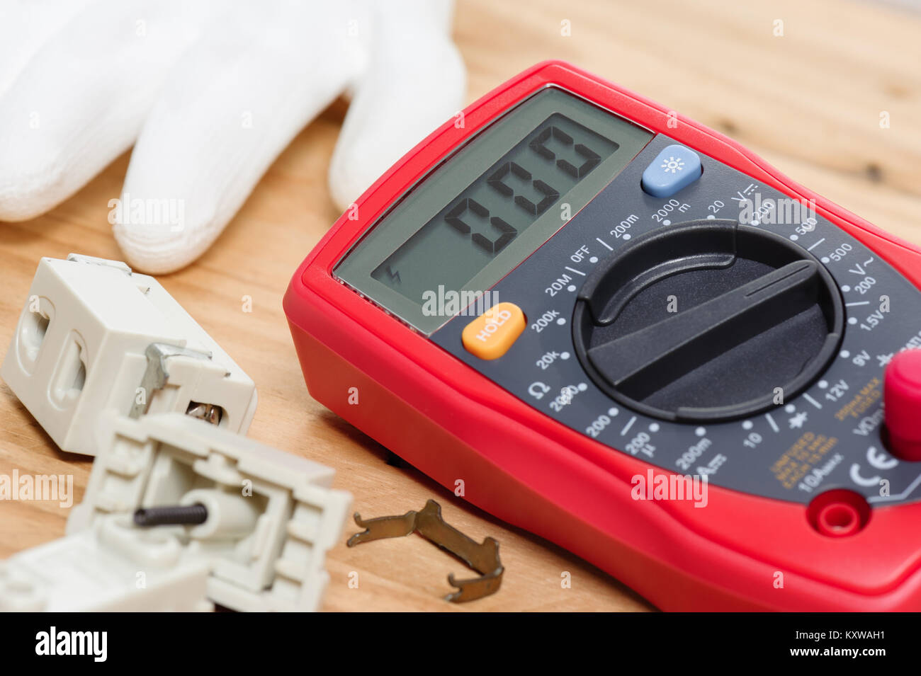 digital multimeter or multitester or VoltOhm meter, an electronic