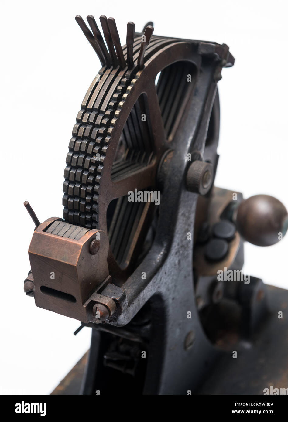 A & C Jenner Laundry marking machine Stock Photo Alamy