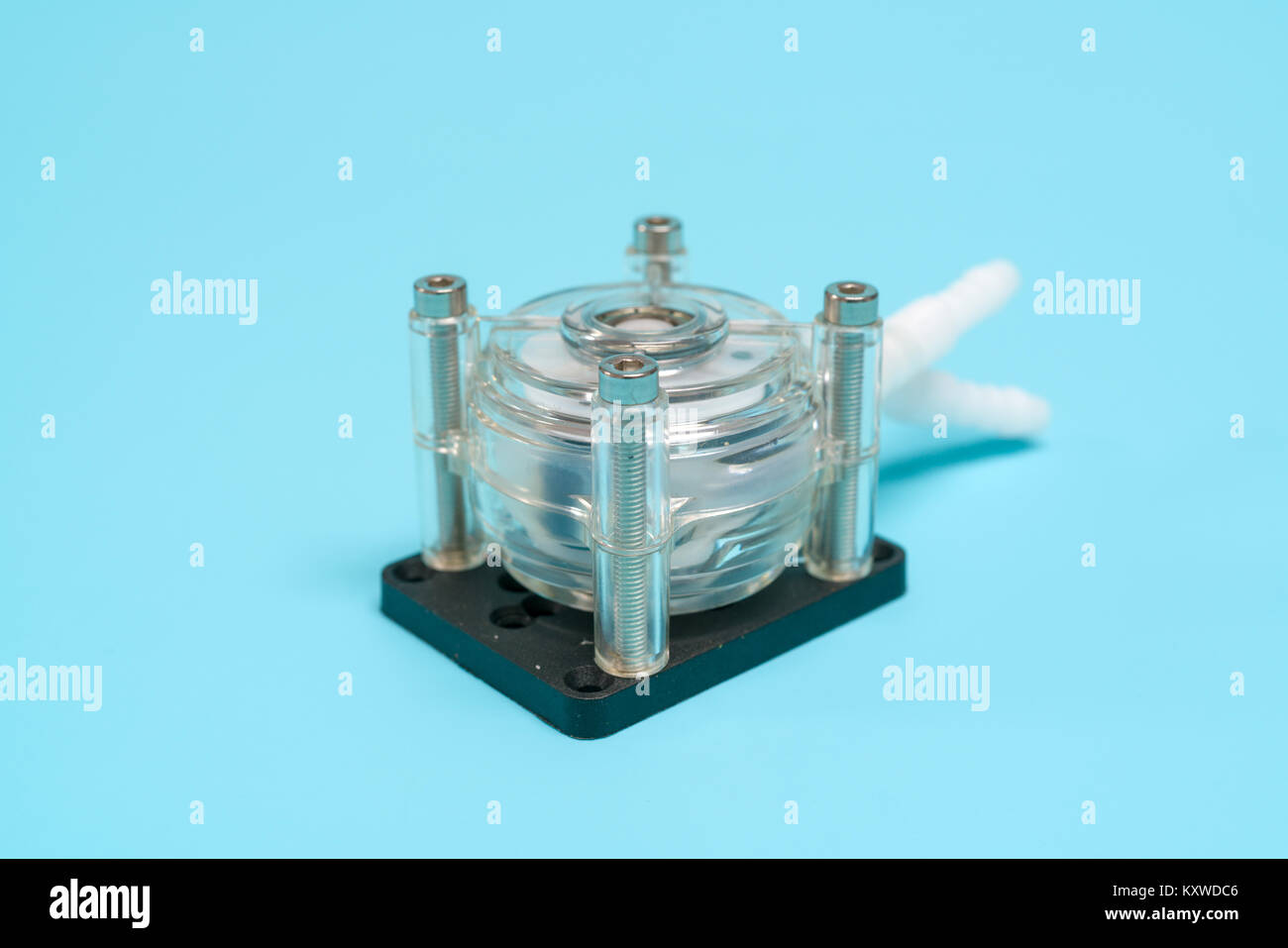 Microfluidic peristaltic water pump Stock Photo Alamy
