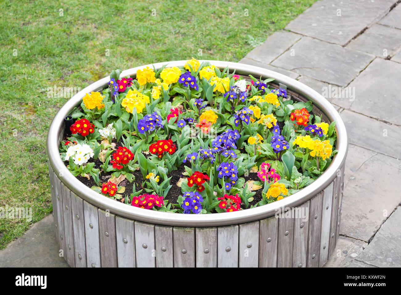 Flowers at Tower Hill Stock Photo Alamy