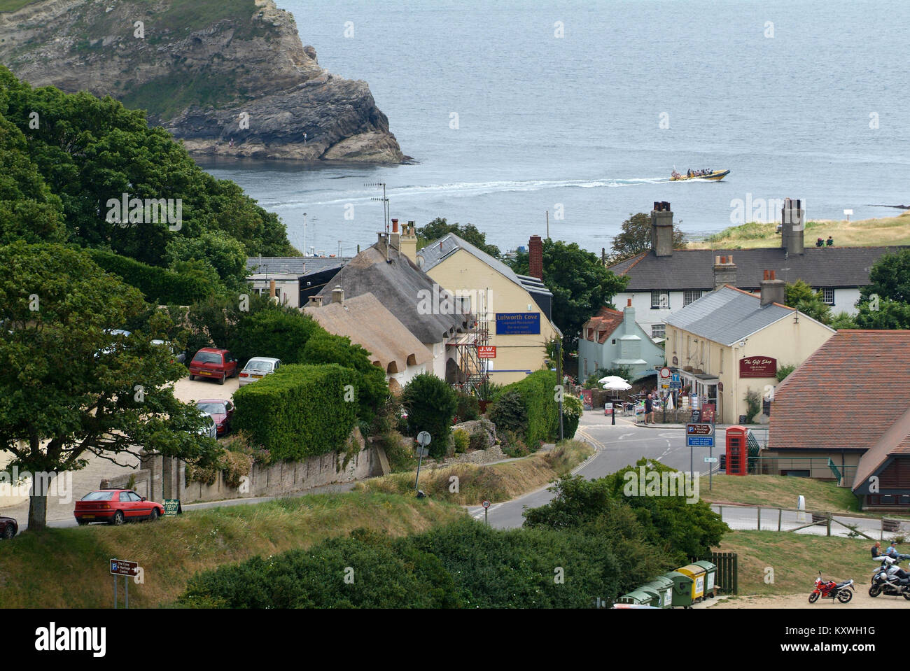 Lulworth Cove Dorset Stock Photos Lulworth Cove Dorset Stock