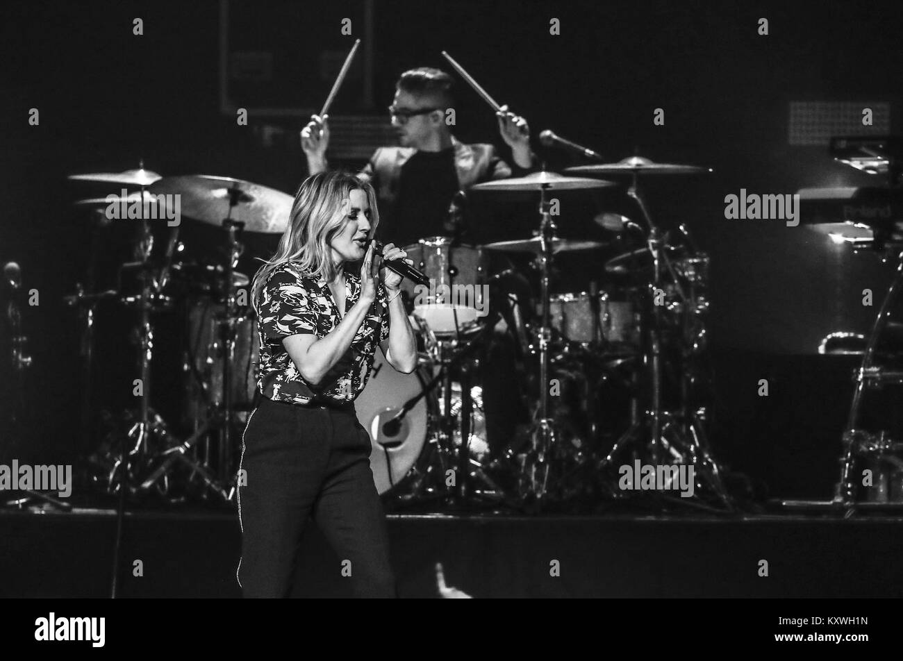 Ellie Goulding plays the Royal Albert Hall for the charity Streets of London  Featuring: Ellie Goulding Where: London, United Kingdom When: 11 Dec 2017 Credit: John Rainford/WENN.com Stock Photo