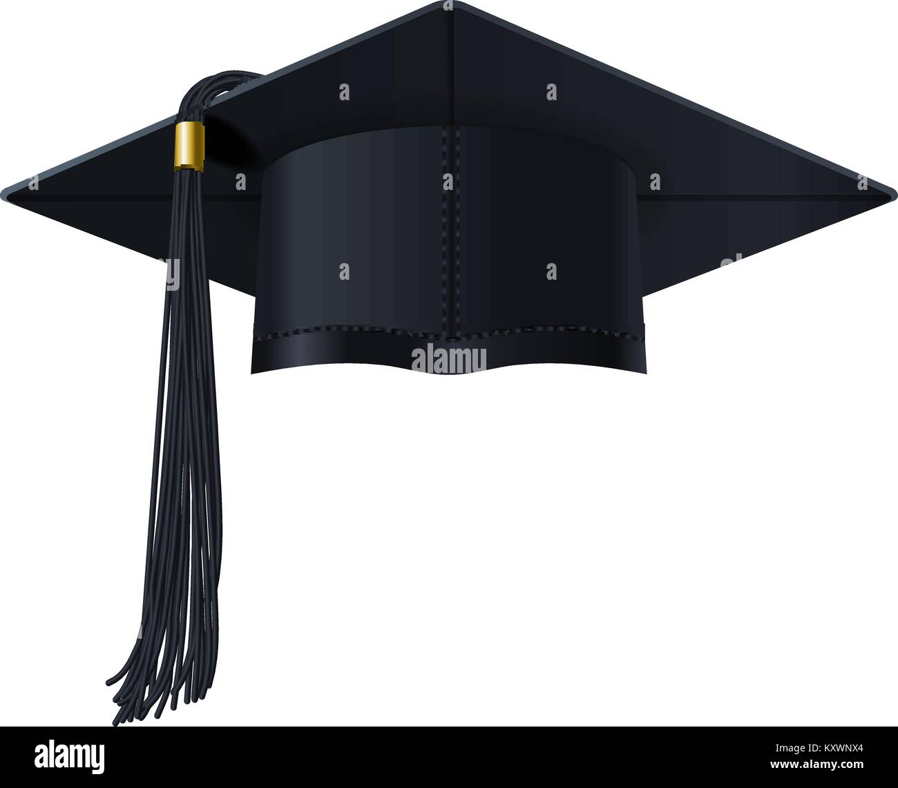 Graduate hat Stock Vector Images - Alamy