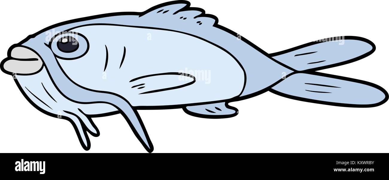 Catfish Cartoon Illustration Stock Photos & Catfish Cartoon