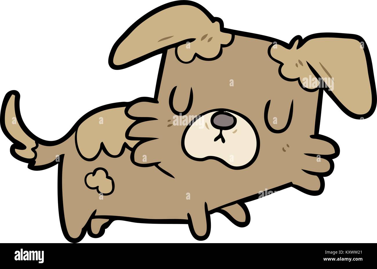 cartoon little dog Stock Vector Image & Art - Alamy