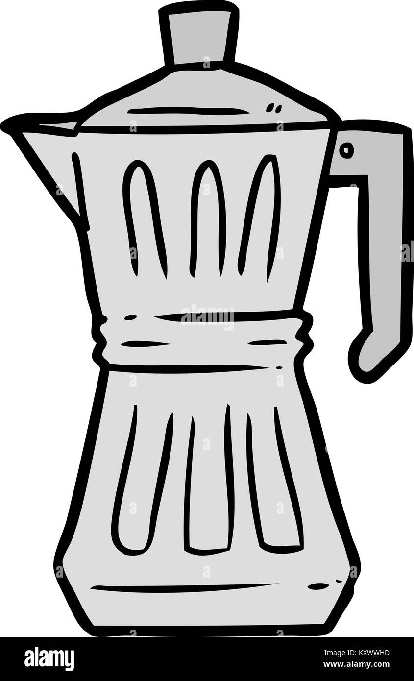 cartoon espresso maker Stock Vector Image & Art Alamy