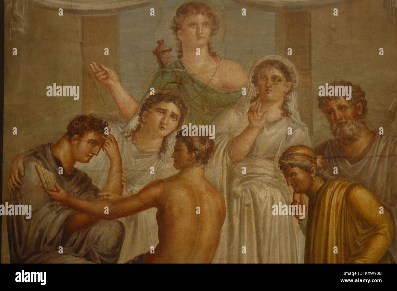 Alceste, mythical, Greek princess, fresco Pompeii, 2008, Rome, Italy Stock  Photo - Alamy, image size:1300x954