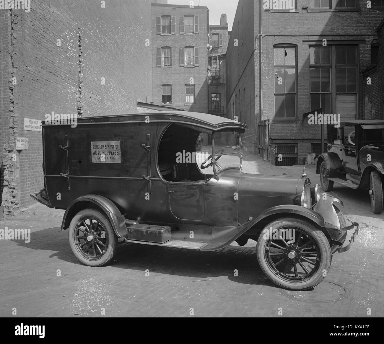 Rudolph & West, Auto Supplies Stock Photo