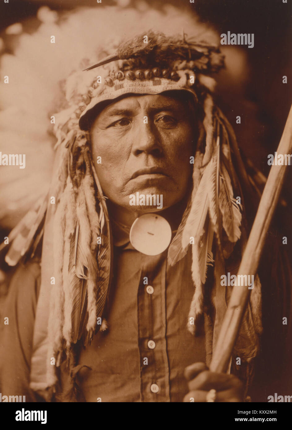 Curley--Apsaroke Stock Photo