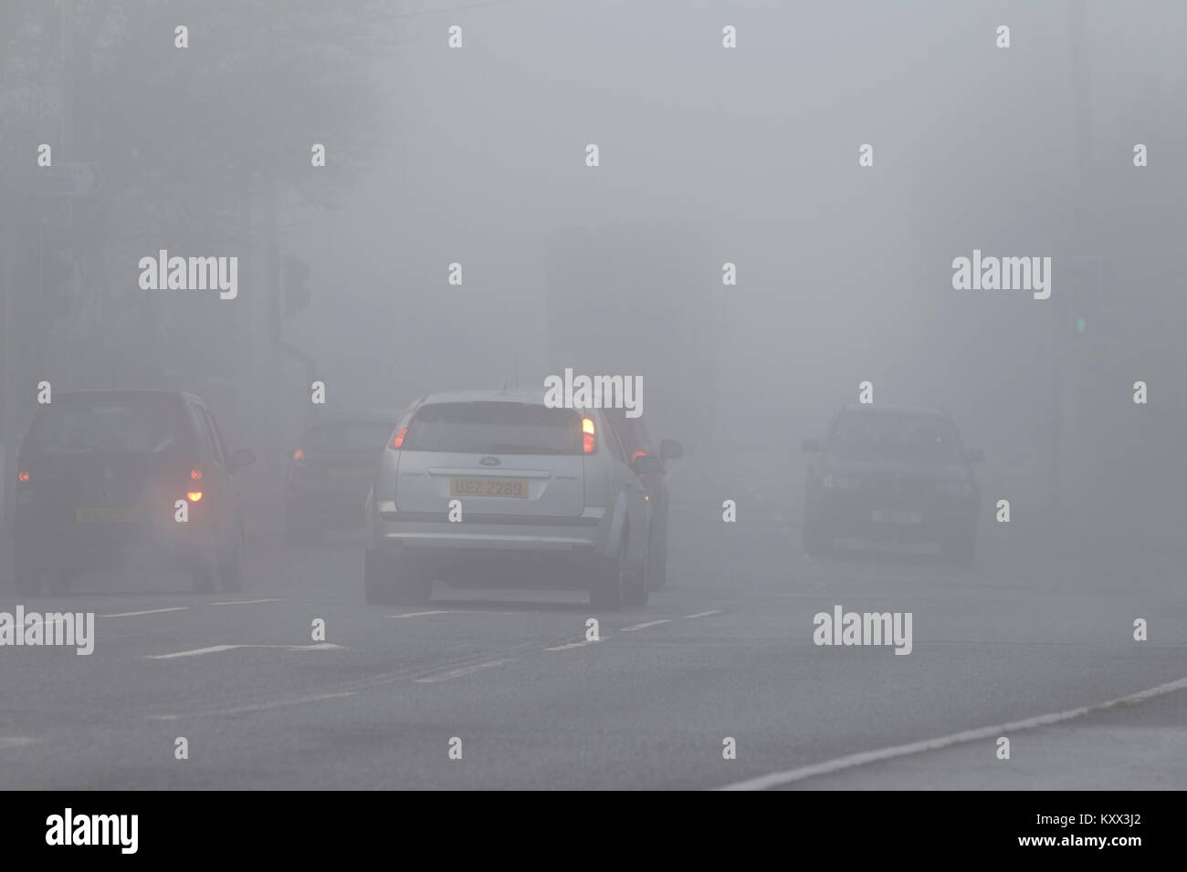 Foggy day hi-res stock photography and images - Alamy