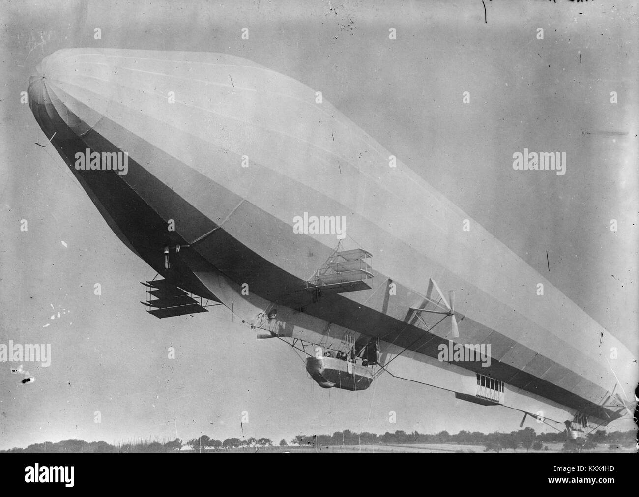 Zeppelin Passenger ship Stock Photo