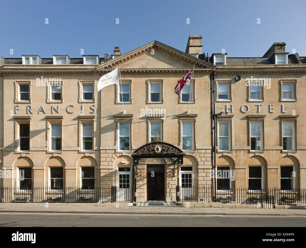 Francis Hotel, Queen Square, Bath Stock Photo - Alamy