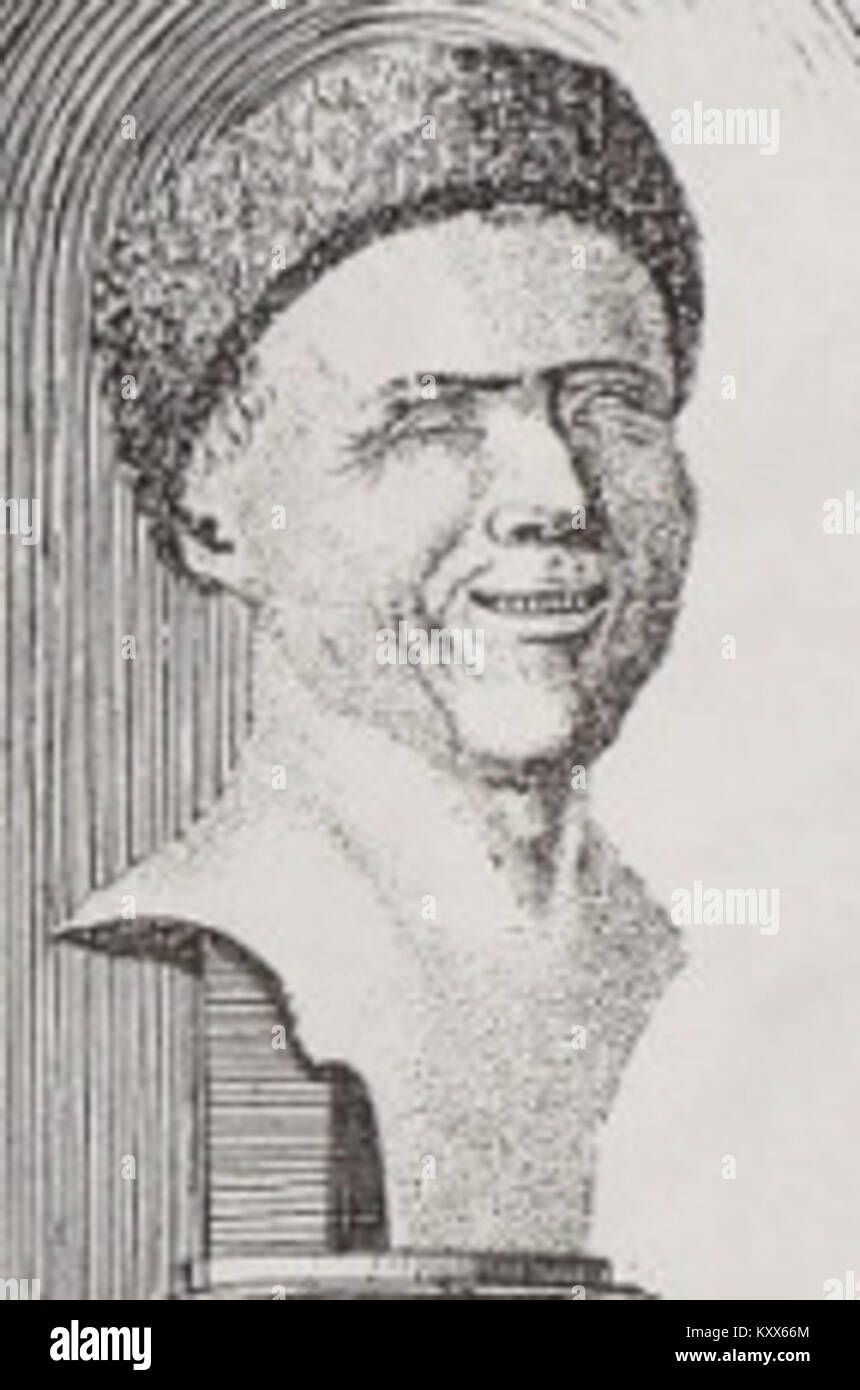 Franz Xaver Messerschmidt - Character head No 1 (Franz Strunz 1794) Stock Photo