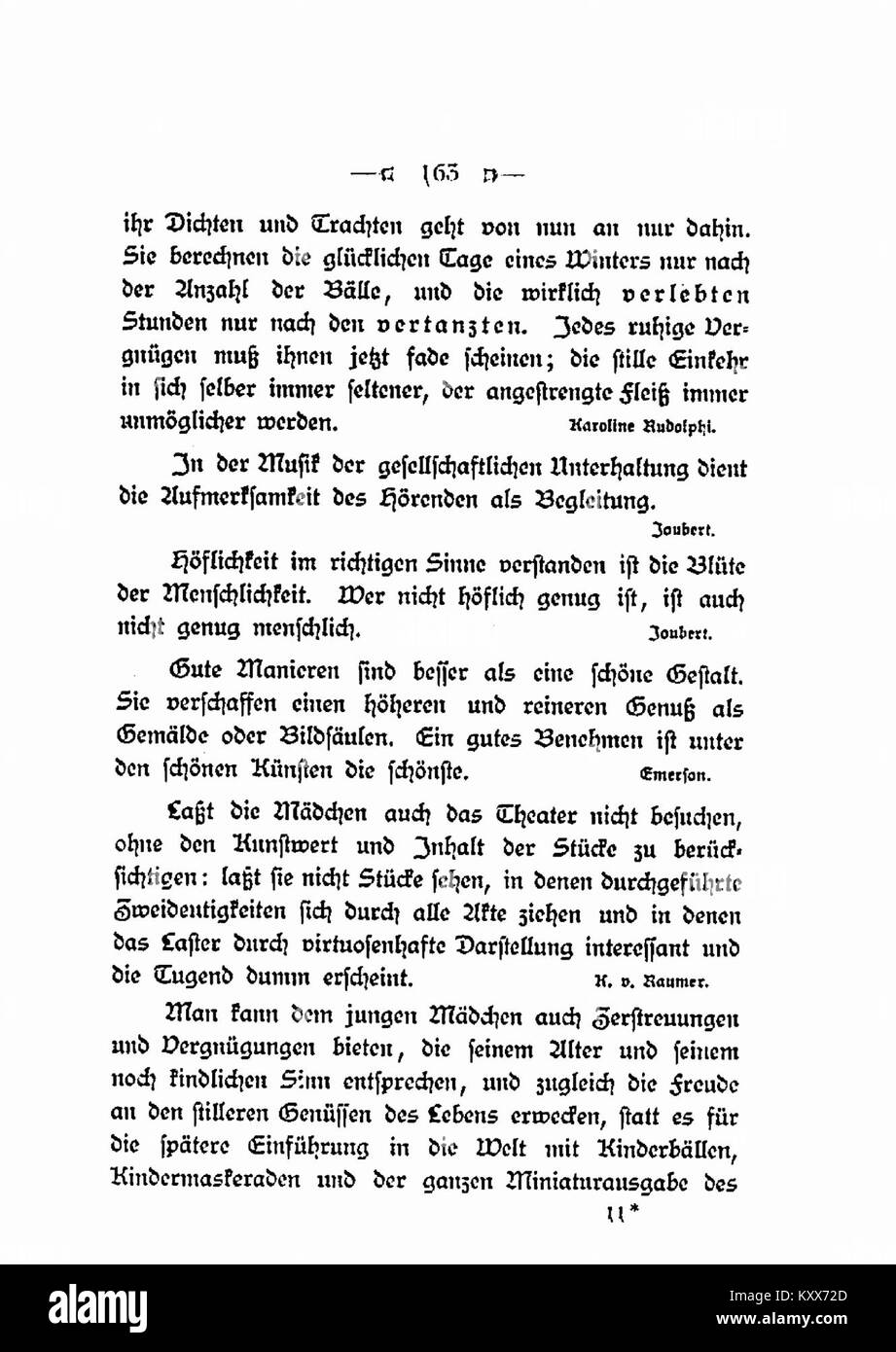 This image is from 'Frauen-Brevier für Haus und Welt' (Women's Breviary for Home and World), a historical text offering guidance and advice for women in the early 20th century, focusing on home life and social roles. Stock Photo