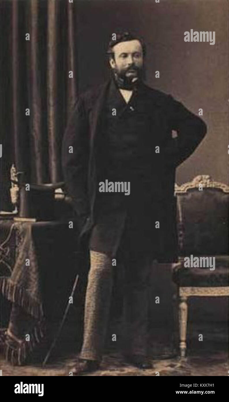 Frederik Christian Kaas by Disderi & Cie Stock Photo Alamy