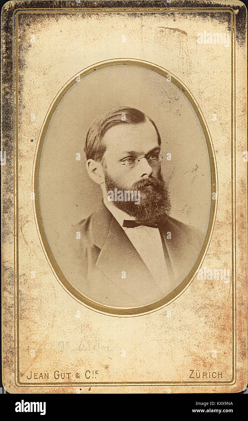 ETH-BIB-Müller, Johann Jakob (1846-1875)-Portrait-Portr 06239.tif Stock Photo