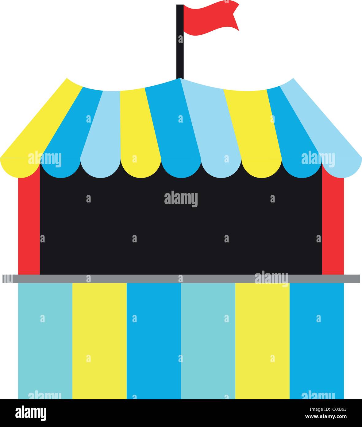 Isolated carnival tent Stock Vector Image & Art - Alamy