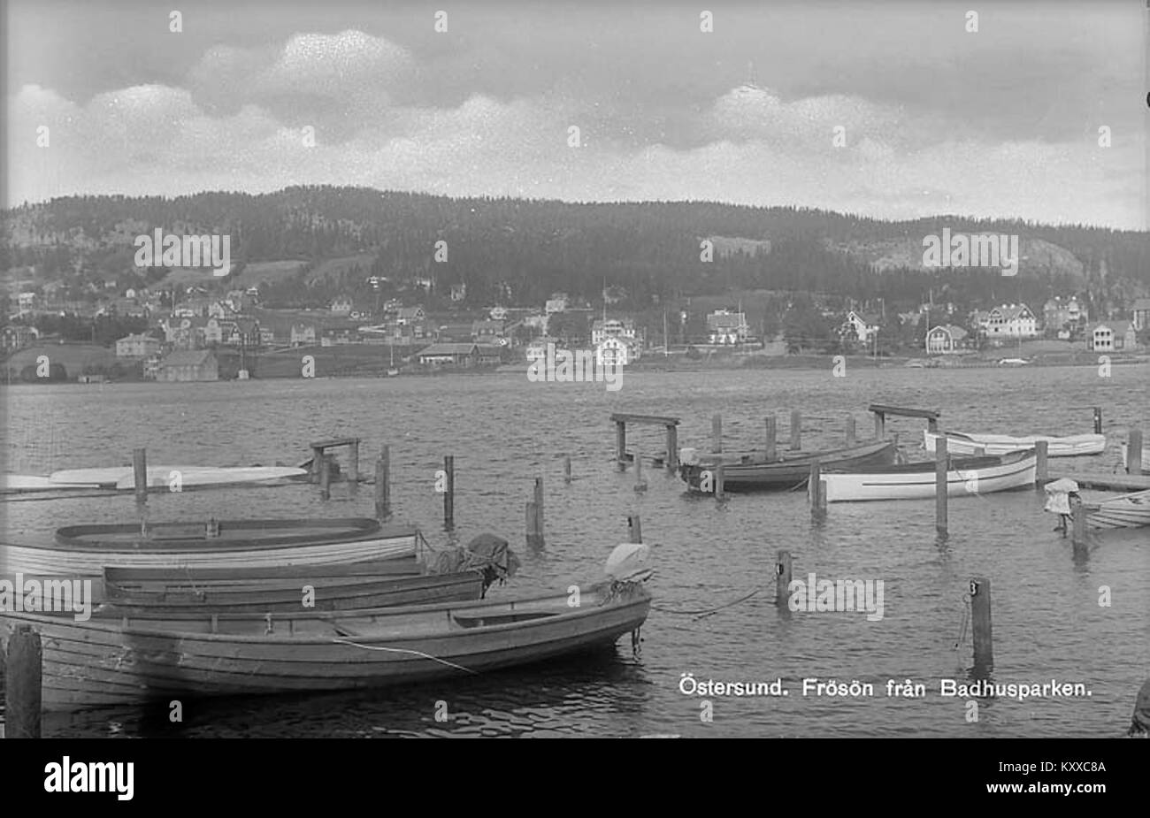 Frösön is the largest island in Lake Storsjön in Jämtland County ...