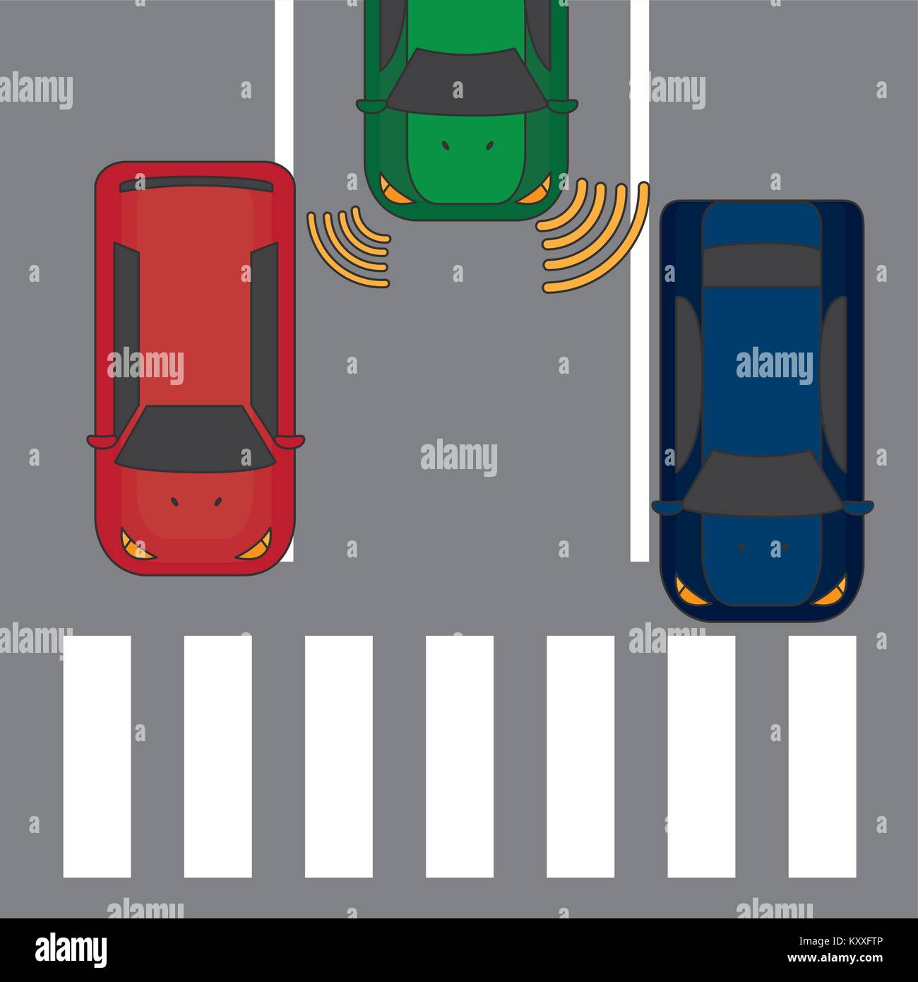Autonomus car design Stock Vector Image Art Circuit Diagram