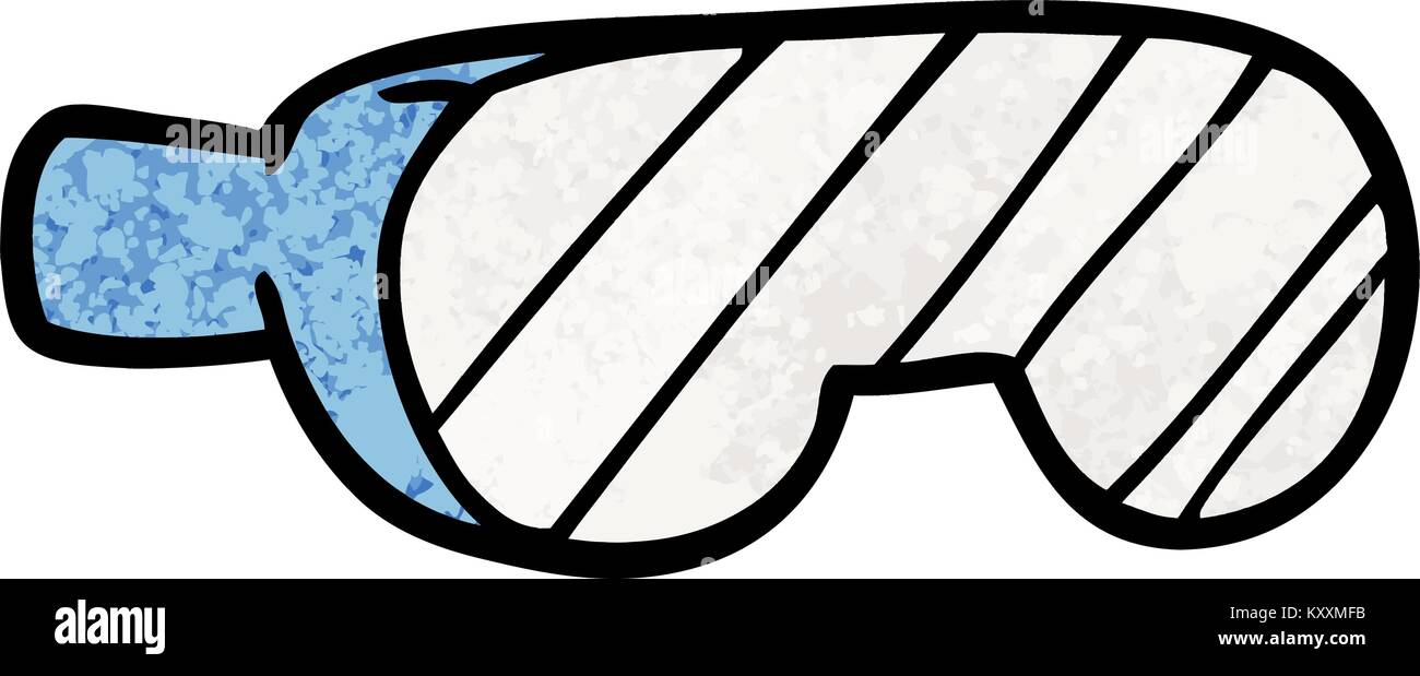 cartoon safety goggles Stock Vector Image & Art Alamy