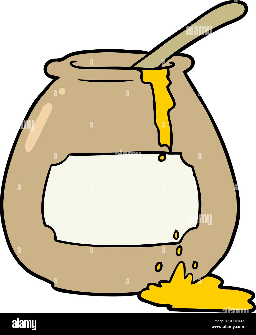 cartoon honey pot Stock Vector Image & Art Alamy