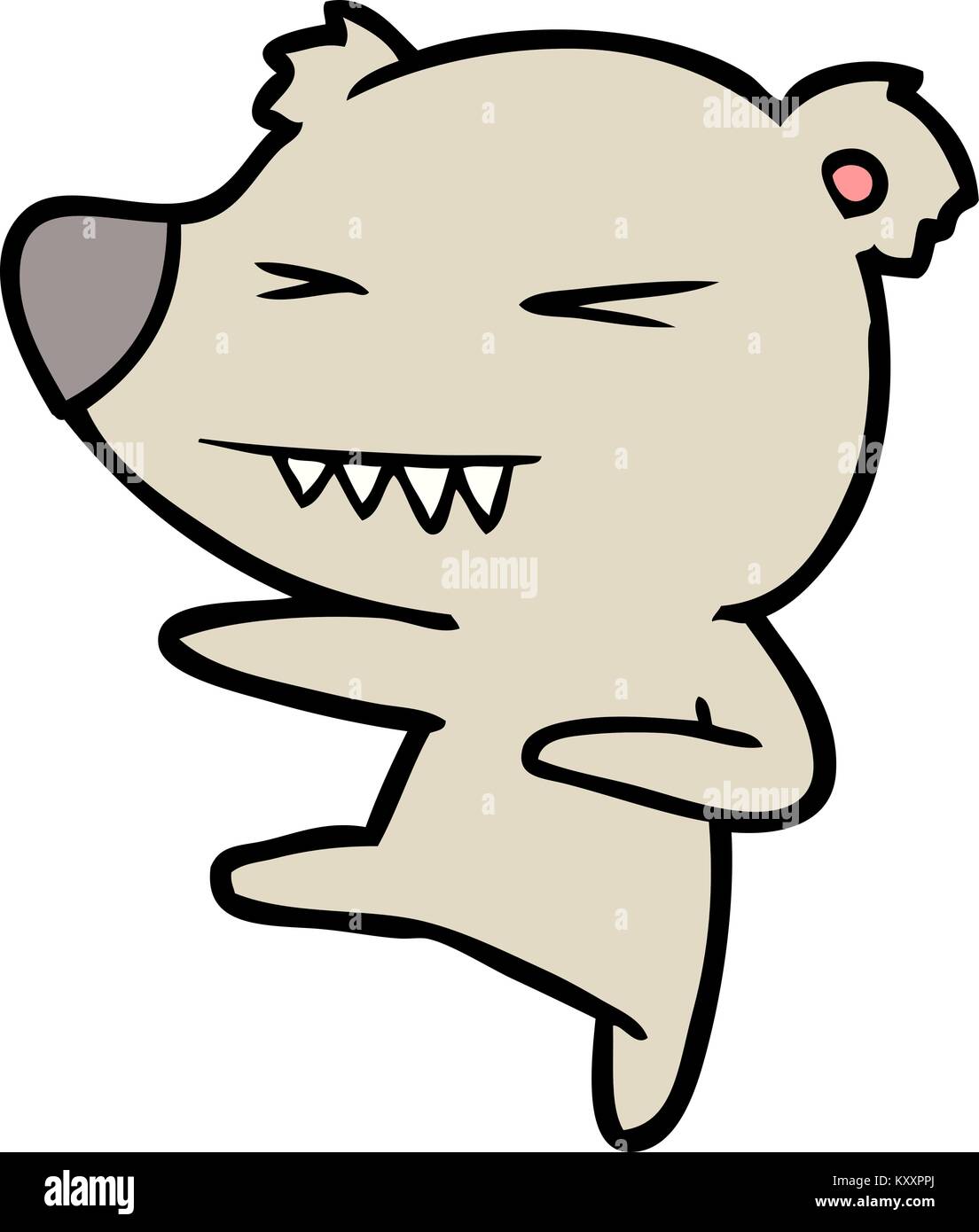 bear cartoon character Stock Vector Image & Art - Alamy