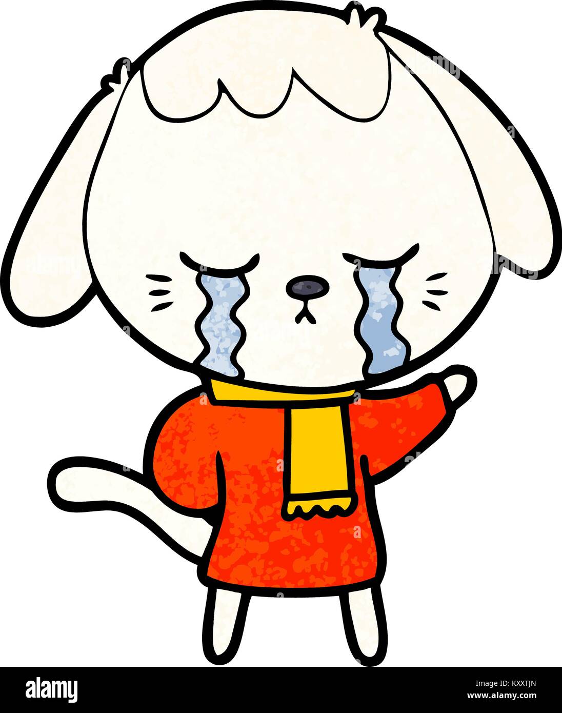 Cute Puppy Crying Cartoon Stock Vector Image Art Alamy cute-puppy-crying-cartoon-stock-vector-image-art-alamy