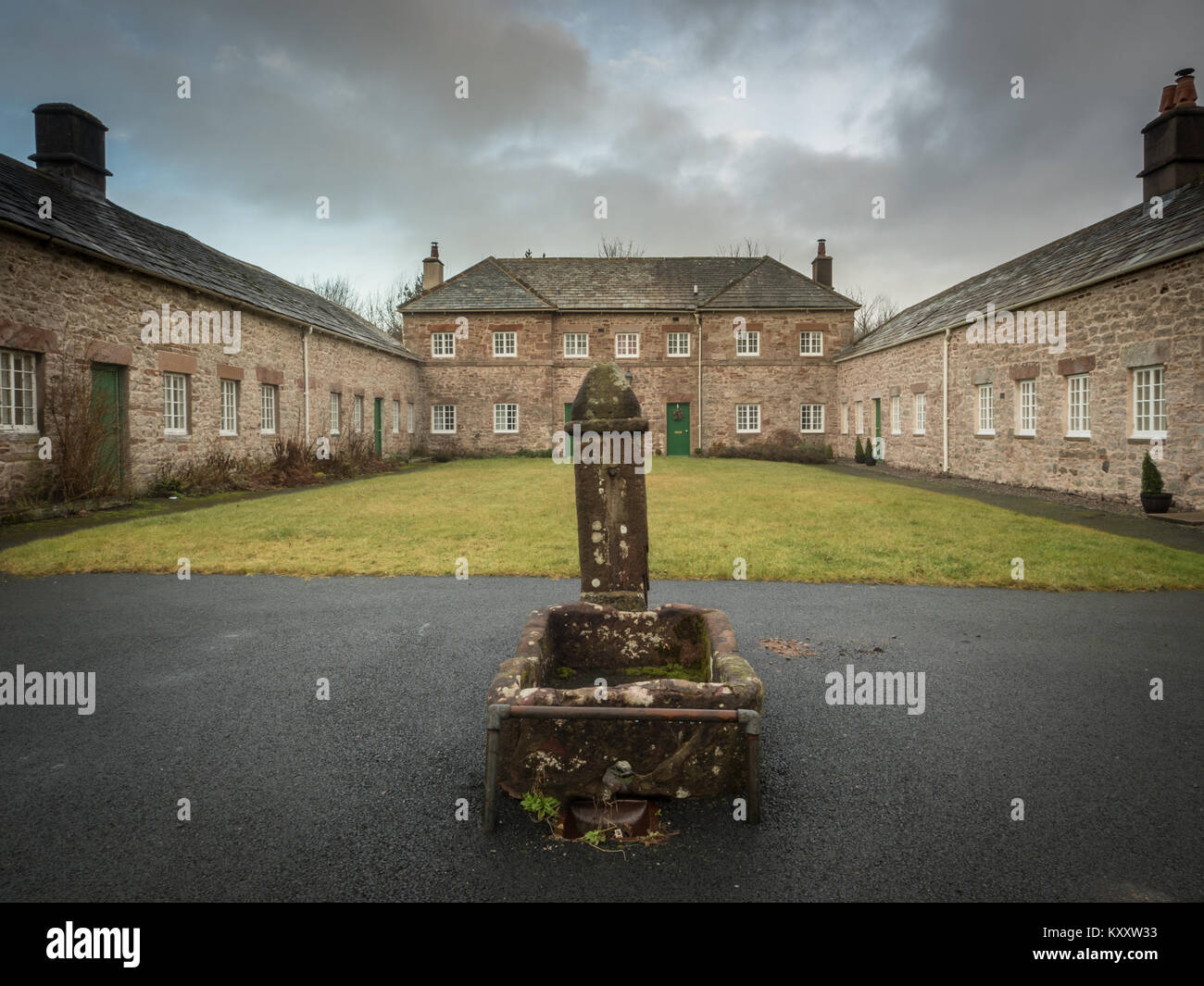 I love these houses on the Lowther Estate near Penrith in Cumbria. Very