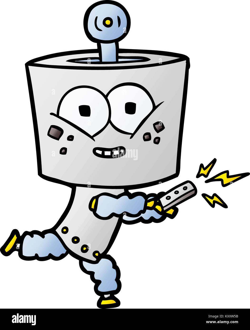 remote control robot cartoon