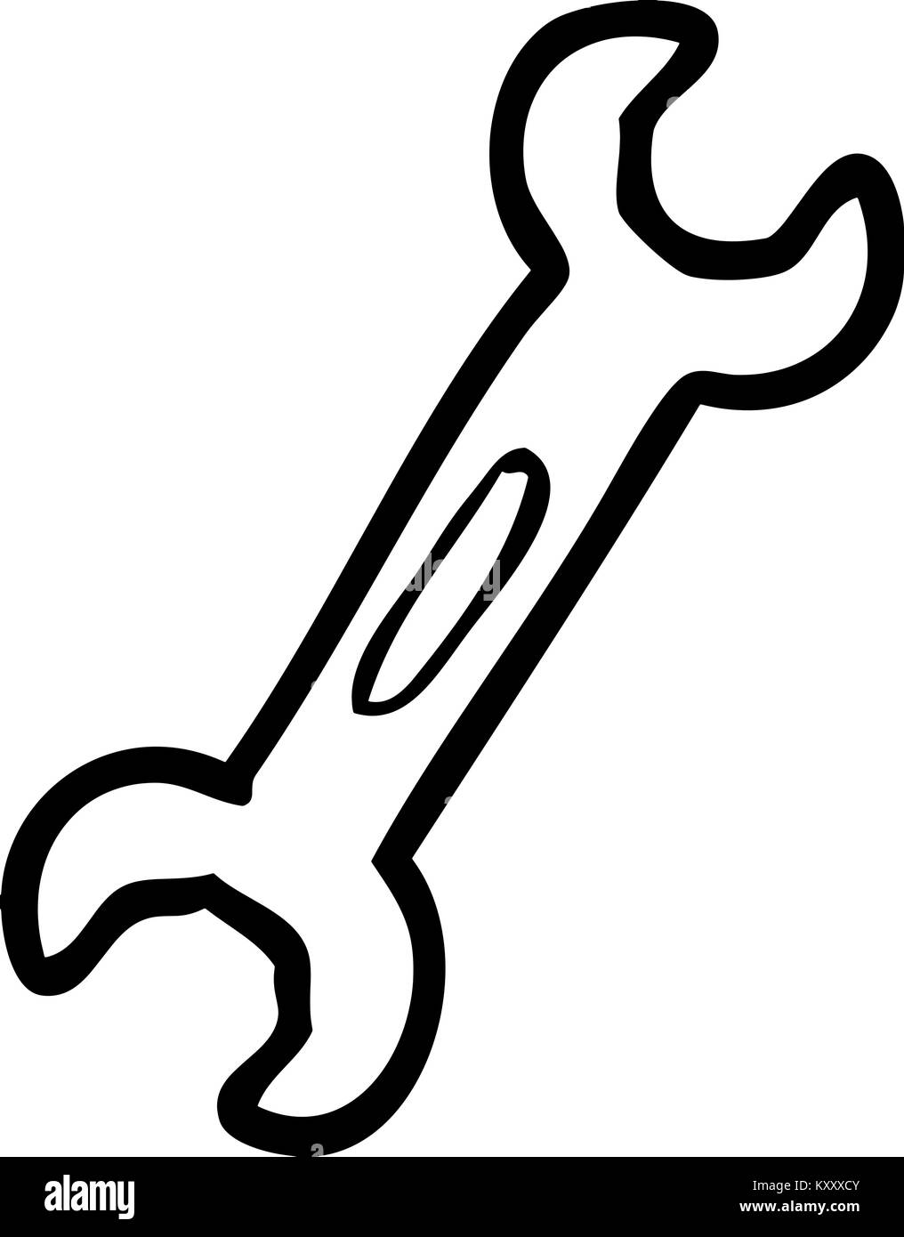 cartoon spanner Stock Vector Image & Art Alamy