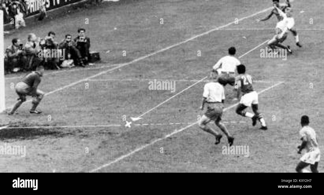 1958 A Gazeta Esportiva Campeao Mundial Vi Copa Do Mundo -  Garrincha-Pele-Zagalo (Brazil) 