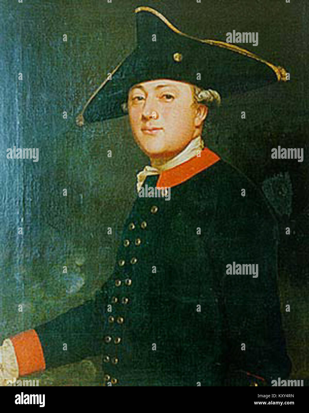 Heinrich von Berenhorst Militärschriftsteller Stock Photo Alamy