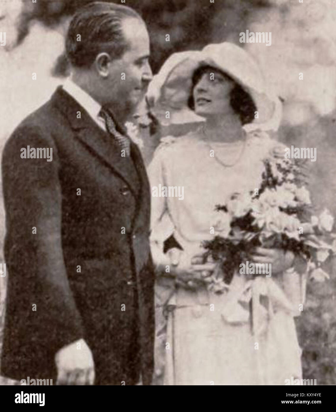 Archainbaud & Katherine Johnson Jun 1921 EH Stock Photo Alamy