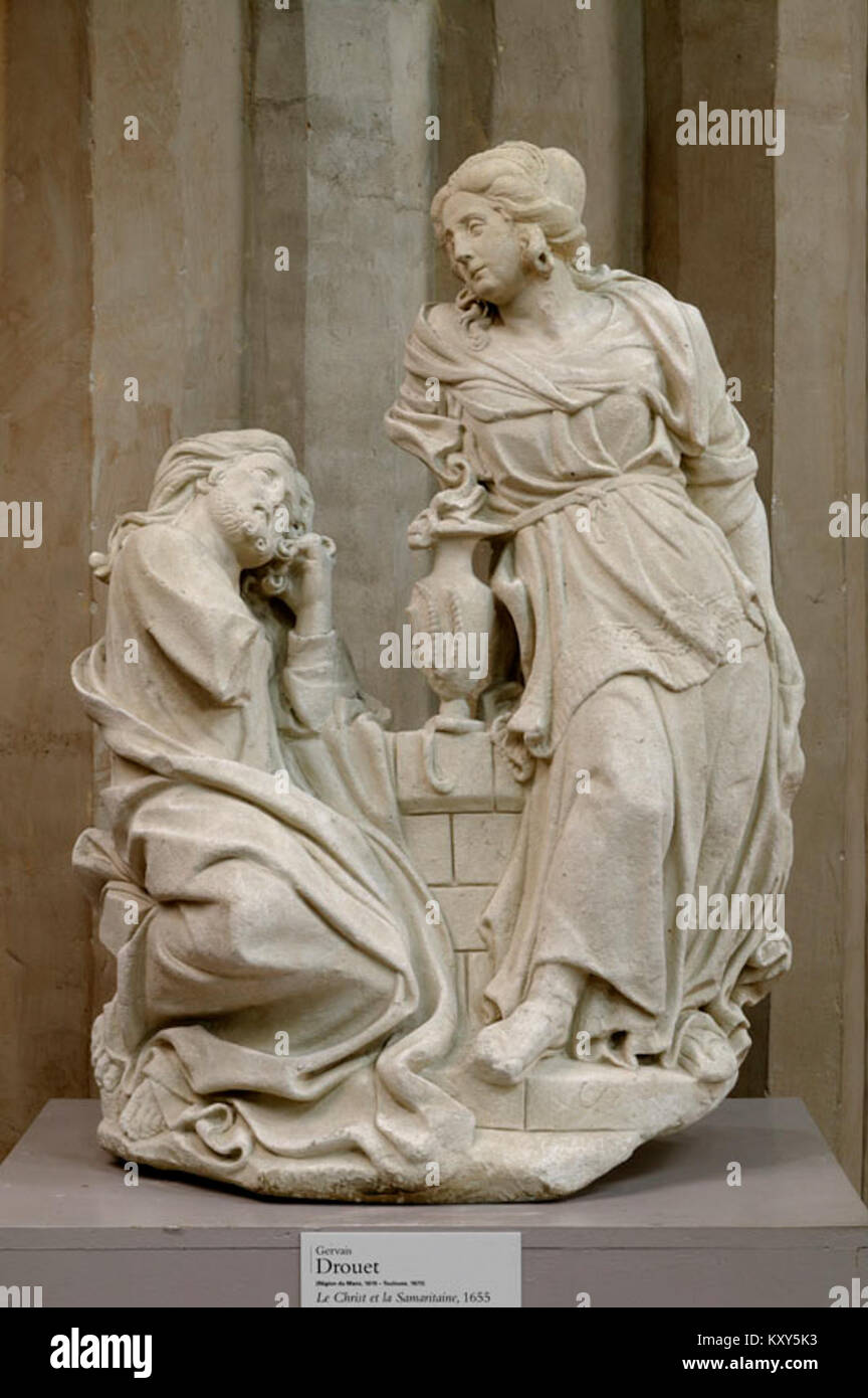 Gervais Drouet Jésus et la Samaritaine Musée des Augustins RA 516