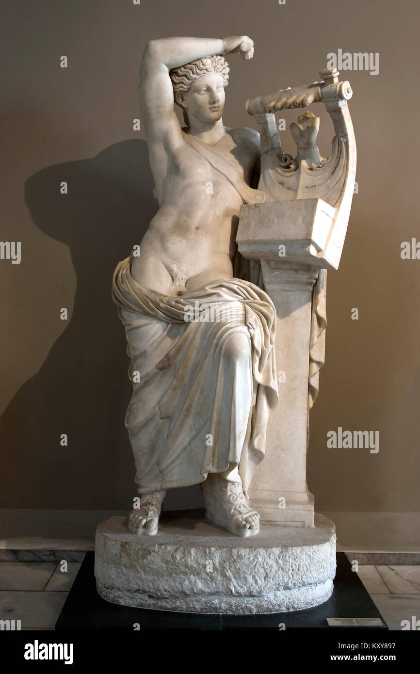 Greek god of music and poetry hi-res stock photography and images - Alamy