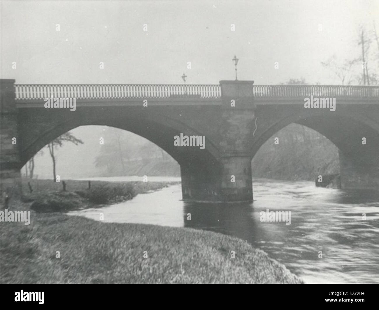Goyt Bridge, Bredbury 1901 Stock Photo