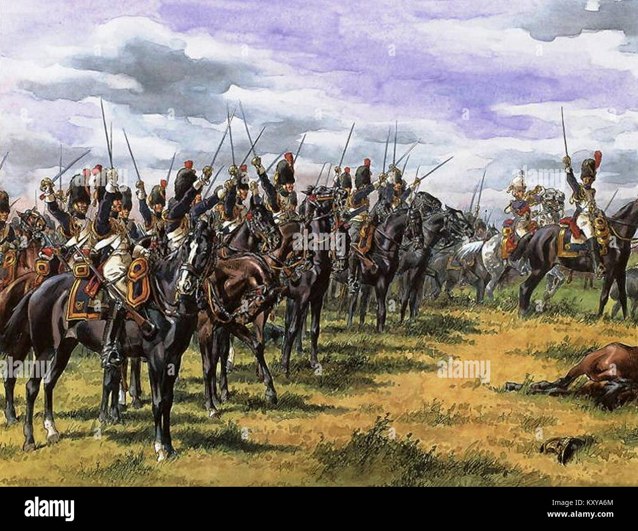 Grenadiers a cheval de la garde imperiale hi-res stock photography and  images - Alamy