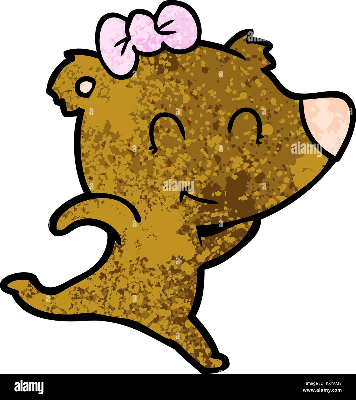 bear cartoon character Stock Vector Image & Art - Alamy