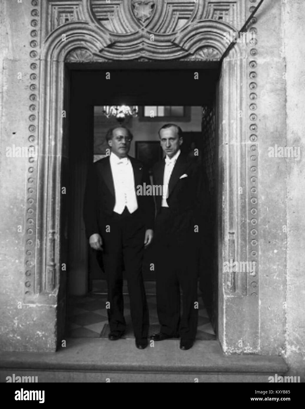 Grzegorz fitelberg, henryk sztompka Stock Photo Alamy