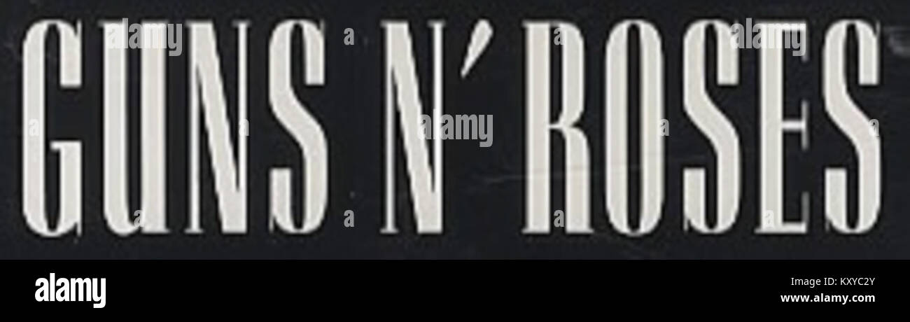 Guns N' Roses logo Stock Photo - Alamy