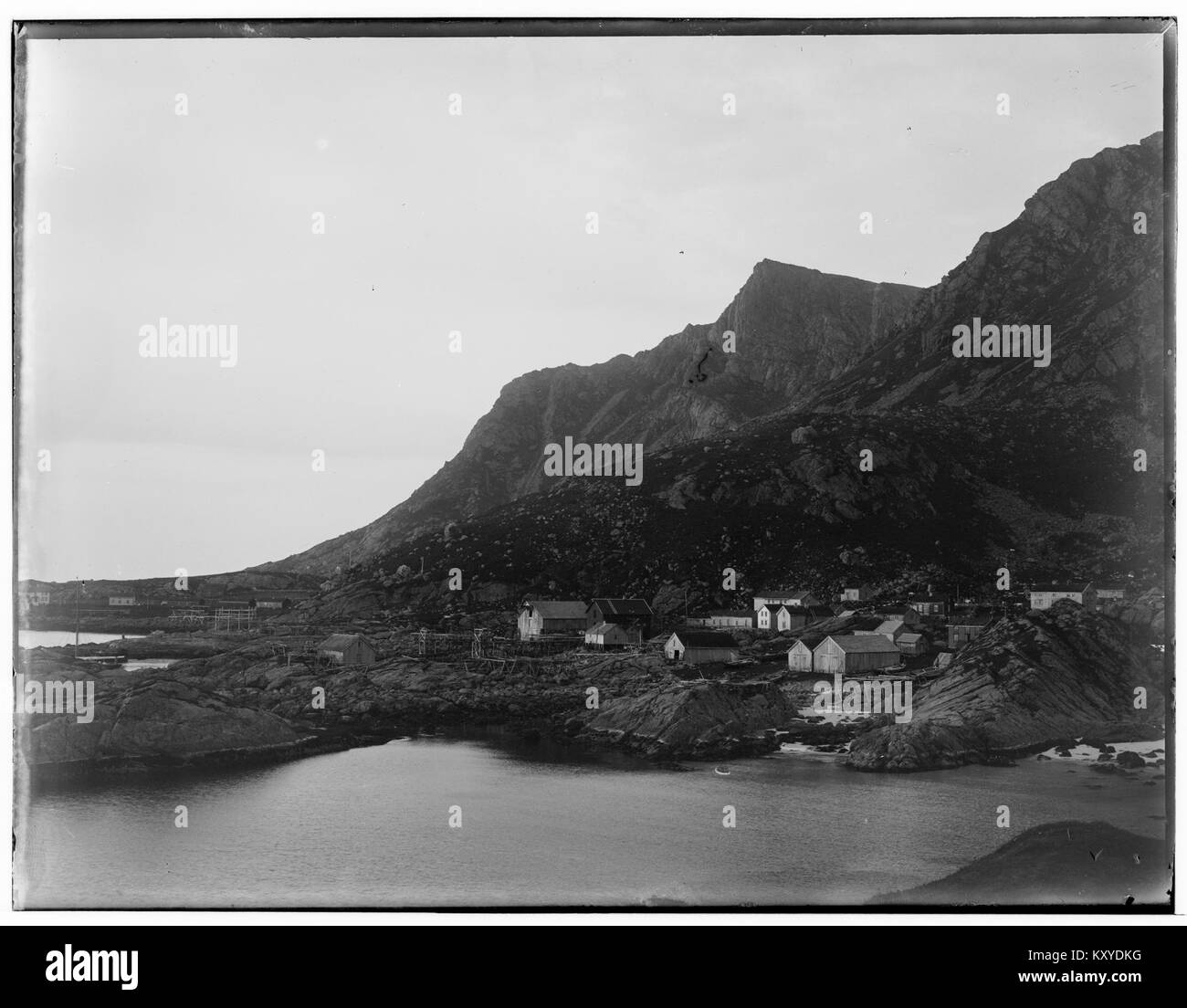This photograph from Sørsand in Nordland County, Norway, captures the ...