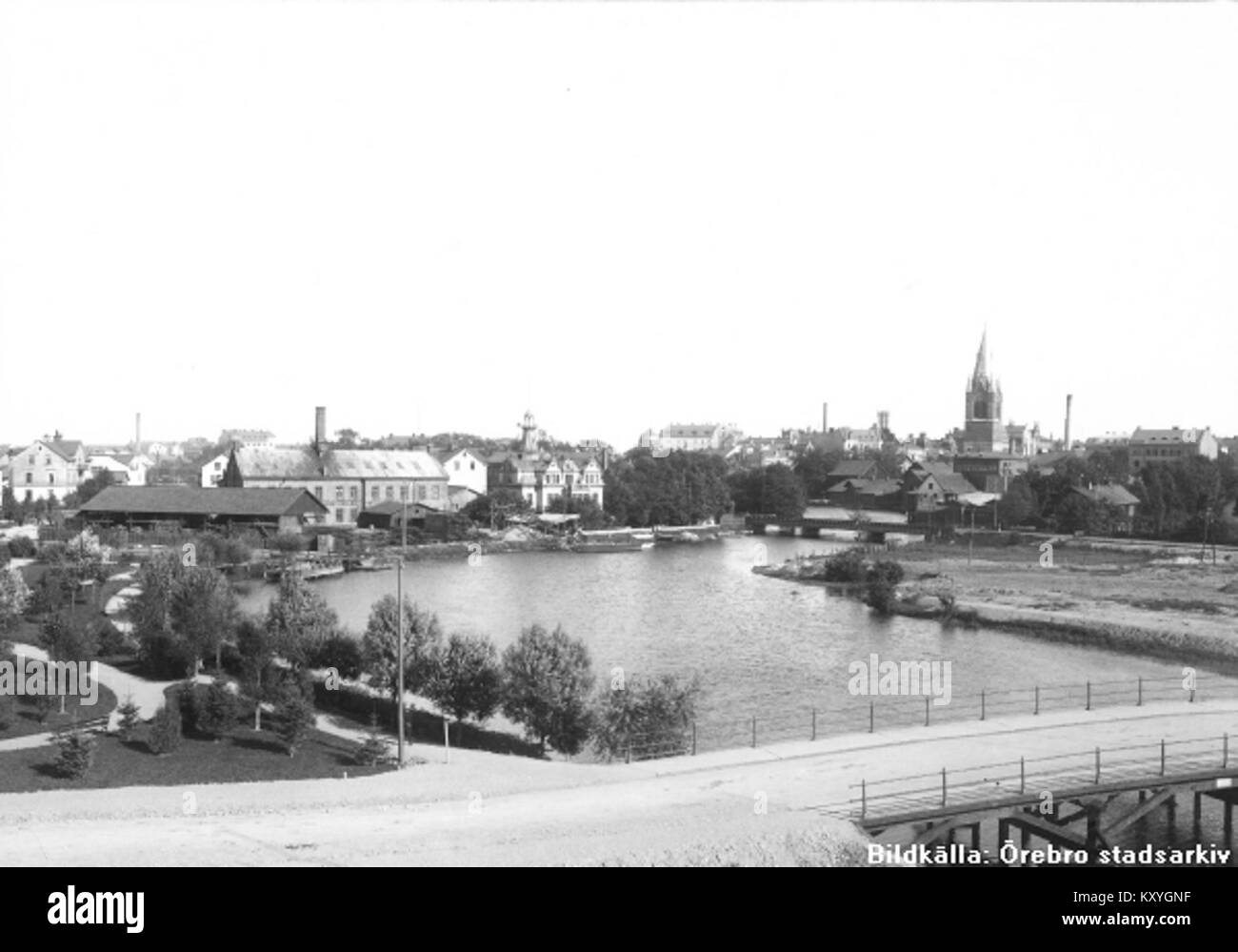 Haga Örebro 1903 Stock Photo - Alamy